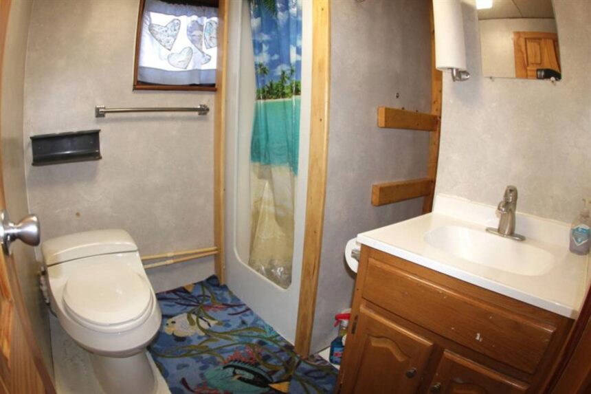 Salon seating and dining area aboard the Dolphin Dream