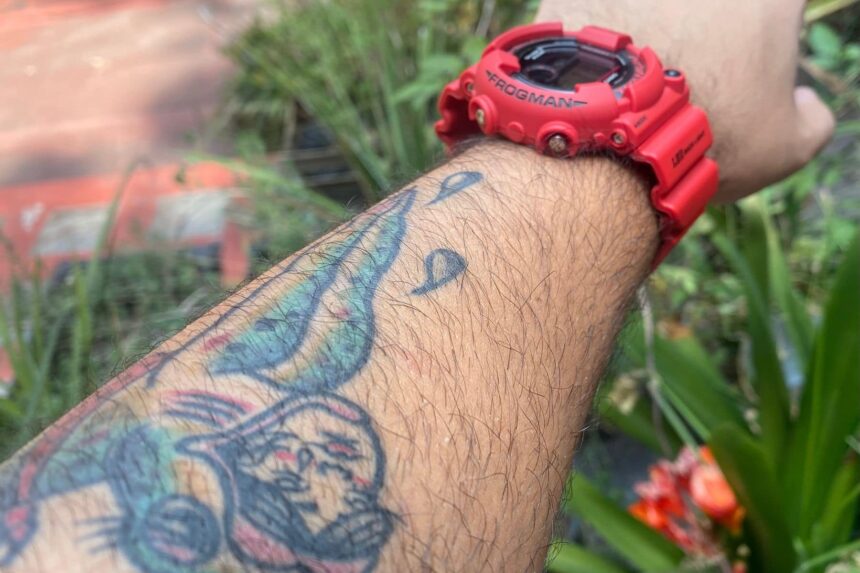 Frogman meets frogwoman