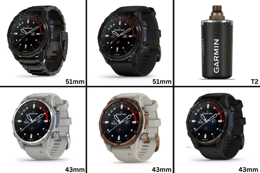 The Descent Mk3 series has different sizes and colorways.