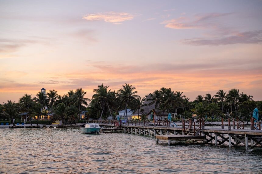 Margaritaville Beach Resort Ambergris Caye Arrival Dock The arrival dock of Margaritaville Beach Resort Ambergris Caye