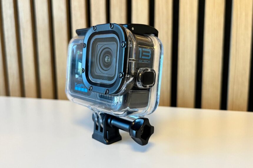 Gopro Hero13 Black Side The Hero 13 inside its housing