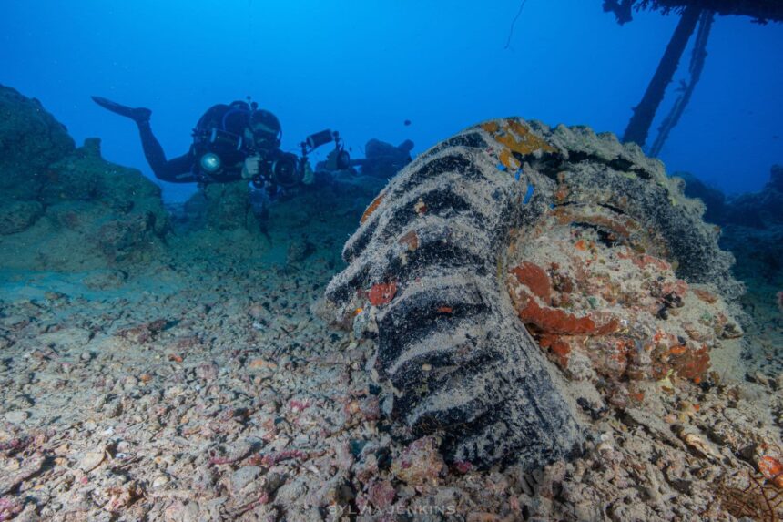 Worlds Top 10 Wreck Dives Thistlegorm Images of trucks, jeeps, and other military supplies are an iconic part of the Thistlegorm wreck.