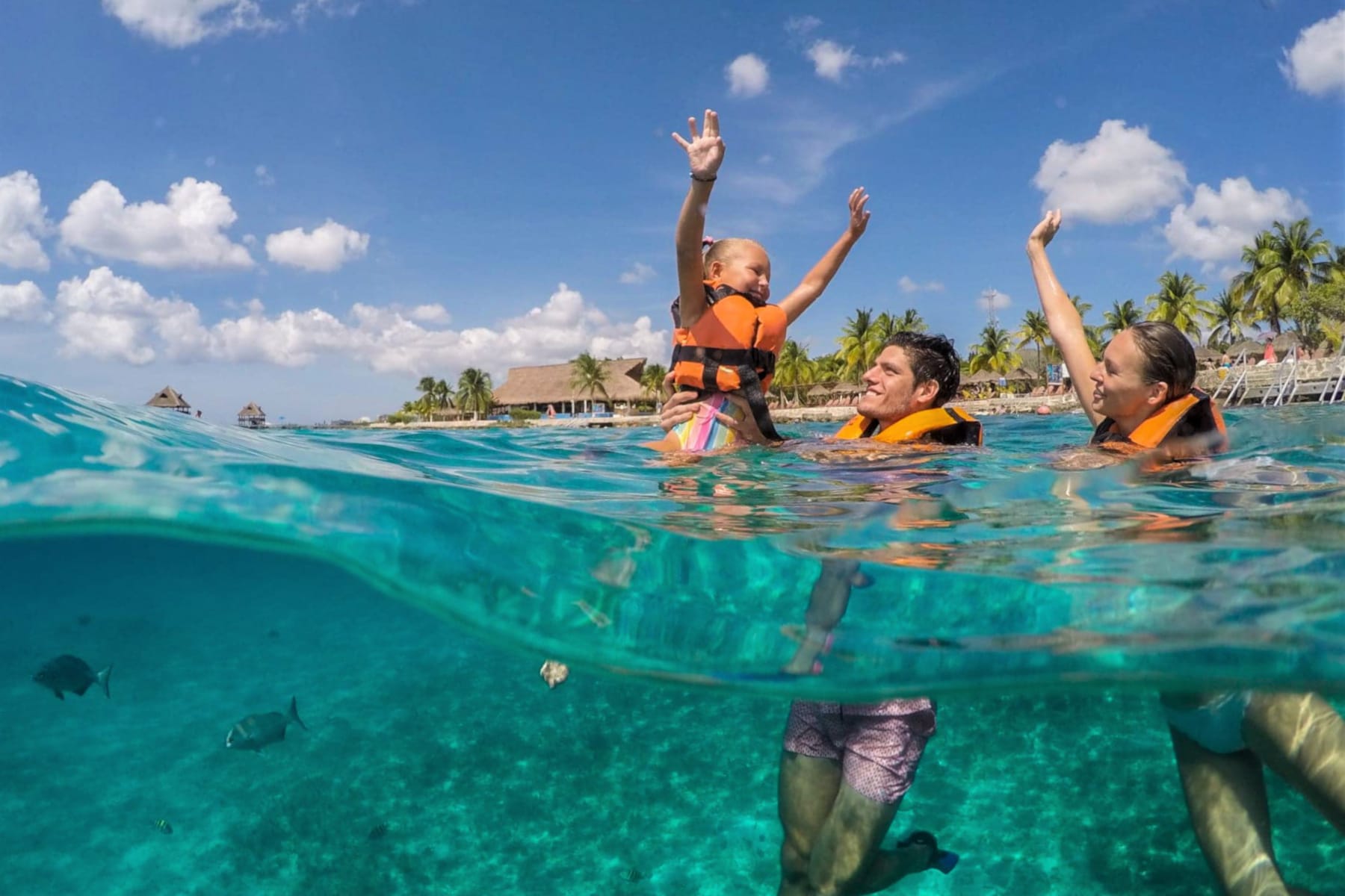 Chankanaab Nature Park offers lots of family friendly activities