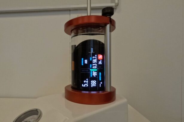 Suunto Nautic running a battery endurance test inside our mini pressure chamber