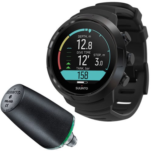 Suunto D5 Wrist Dive Computer with USB and Transmitter