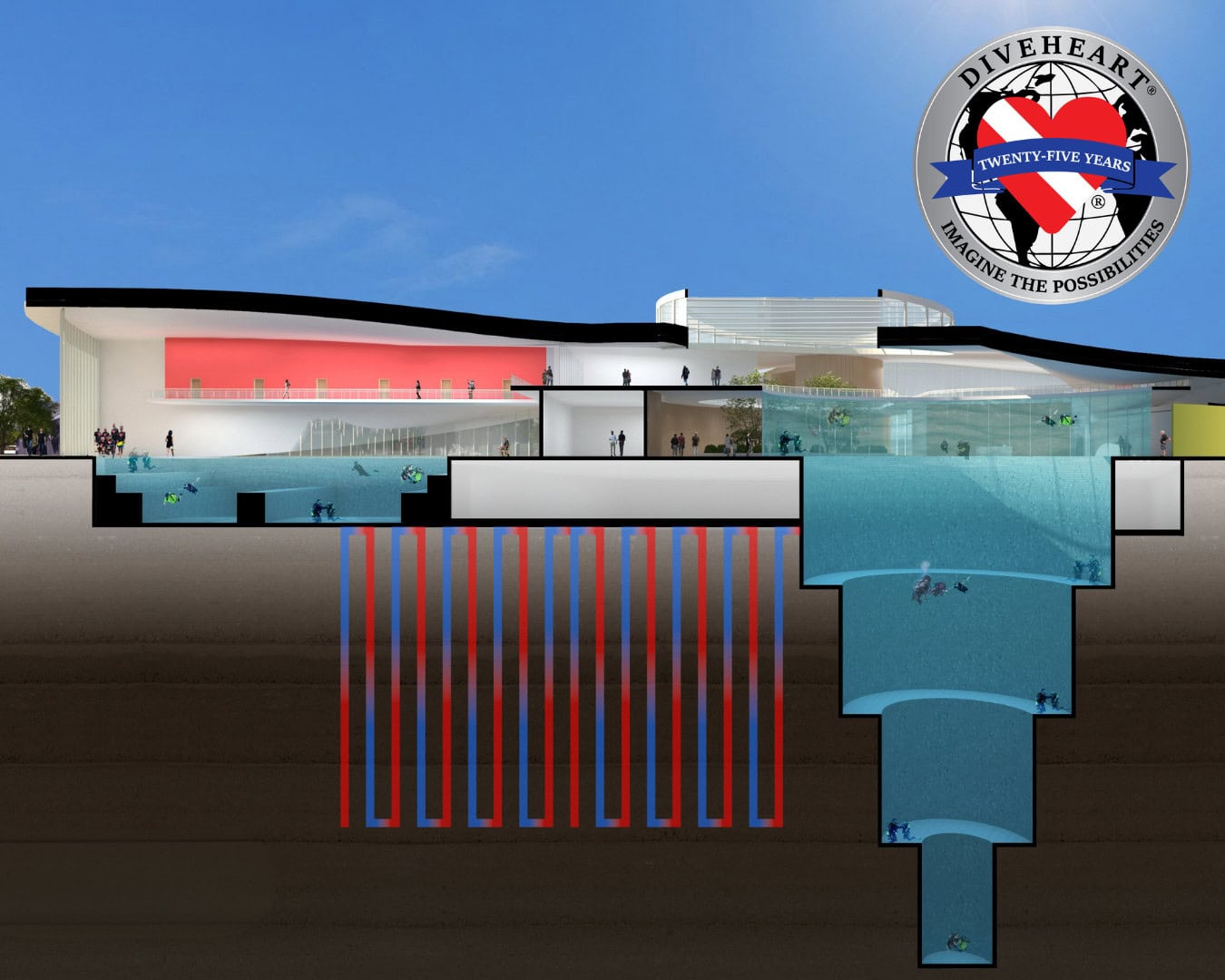 The Diveheart Deep Pool Project, a proposed deep warm-water pool designed for adaptive scuba, therapy, rehabilitation, training and research