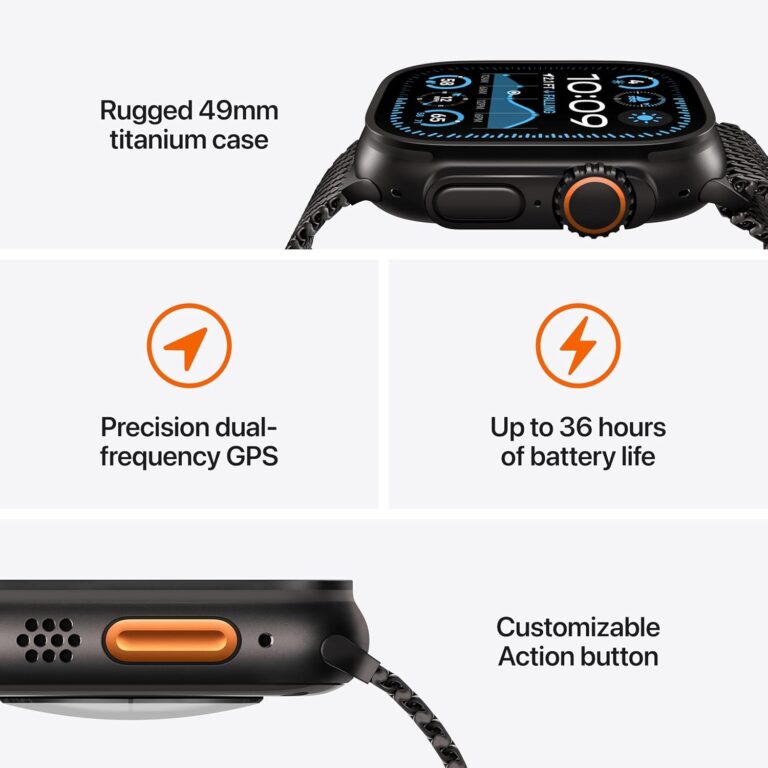 Apple Watch Ultra 2 49mm Black Titanium - Image 5