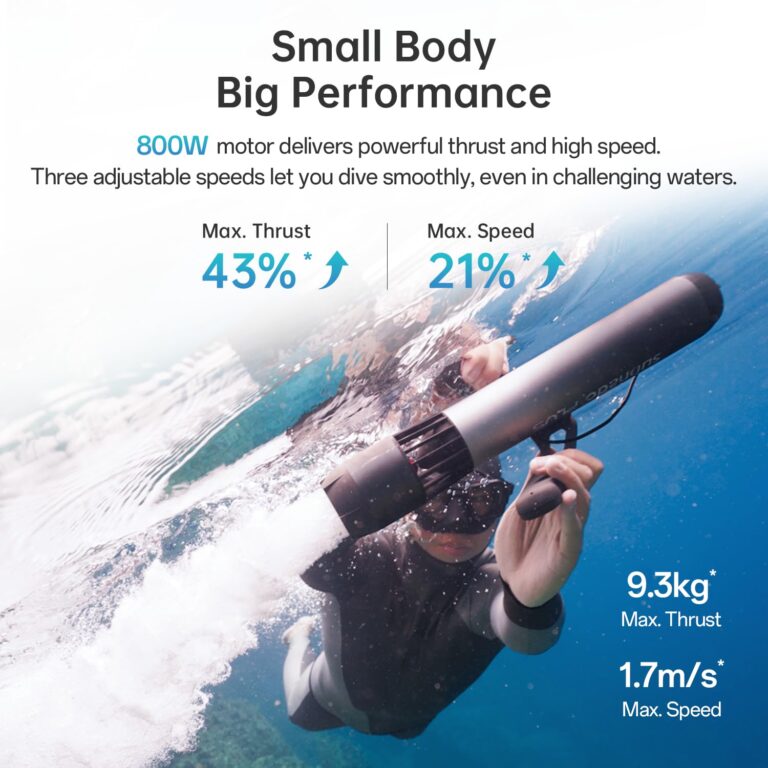 Waydoo Subnado Plus Underwater Scooter with Fast Charging - Image 4