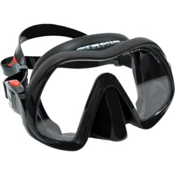 Atomic Aquatics Venom Frameless Dive Mask Black Skirt