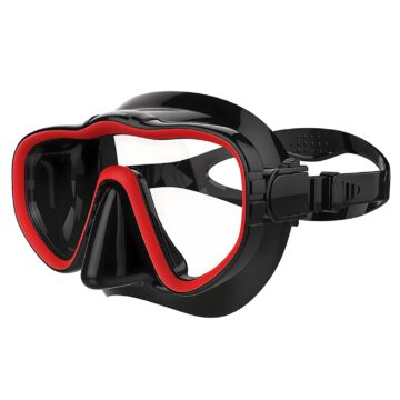 Kraken Aquatics Single Lens Scuba Dive Mask