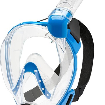 Cressi Baron Full Face Snorkeling Mask for Adults