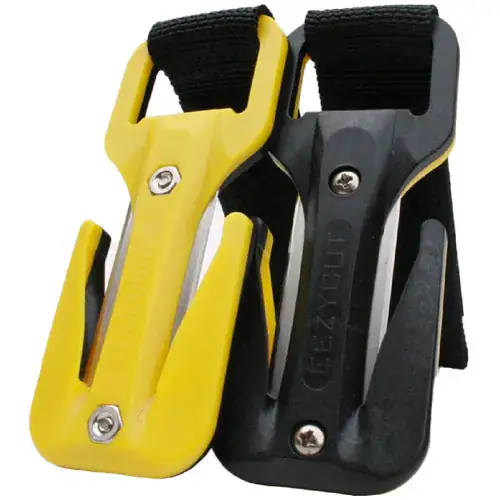 EEZYCUT Trilobite Underwater Knife with Harness Mount