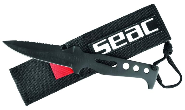SEAC Tajaman 95mm Stainless Steel Diving Knife
