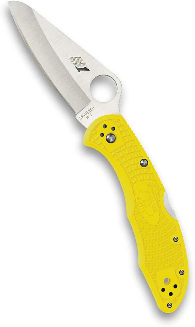 Spyderco Salt 2 Folding Knife with H-1 Blade