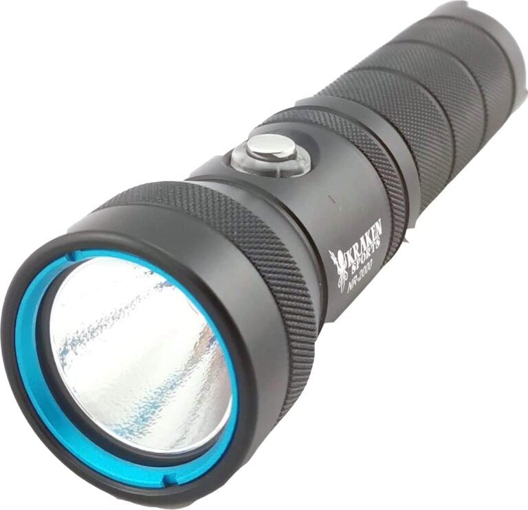 Kraken Sports NR-2000 Rechargeable LED Dive Flashlight