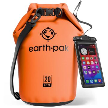 Earth Pak Roll Top Waterproof Dry Bag Backpack