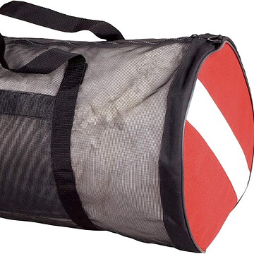 ScubaMax Large Nylon Mesh Duffel Bag