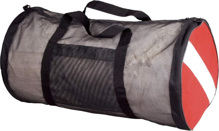 ScubaMax Large Nylon Mesh Duffel Bag