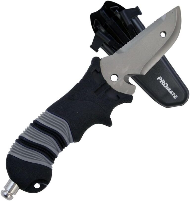 Promate Sharp Tip Titanium BC Knife 3-Inch