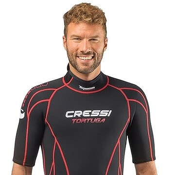Cressi Tortuga Men's 2.5mm Shorty Wetsuit