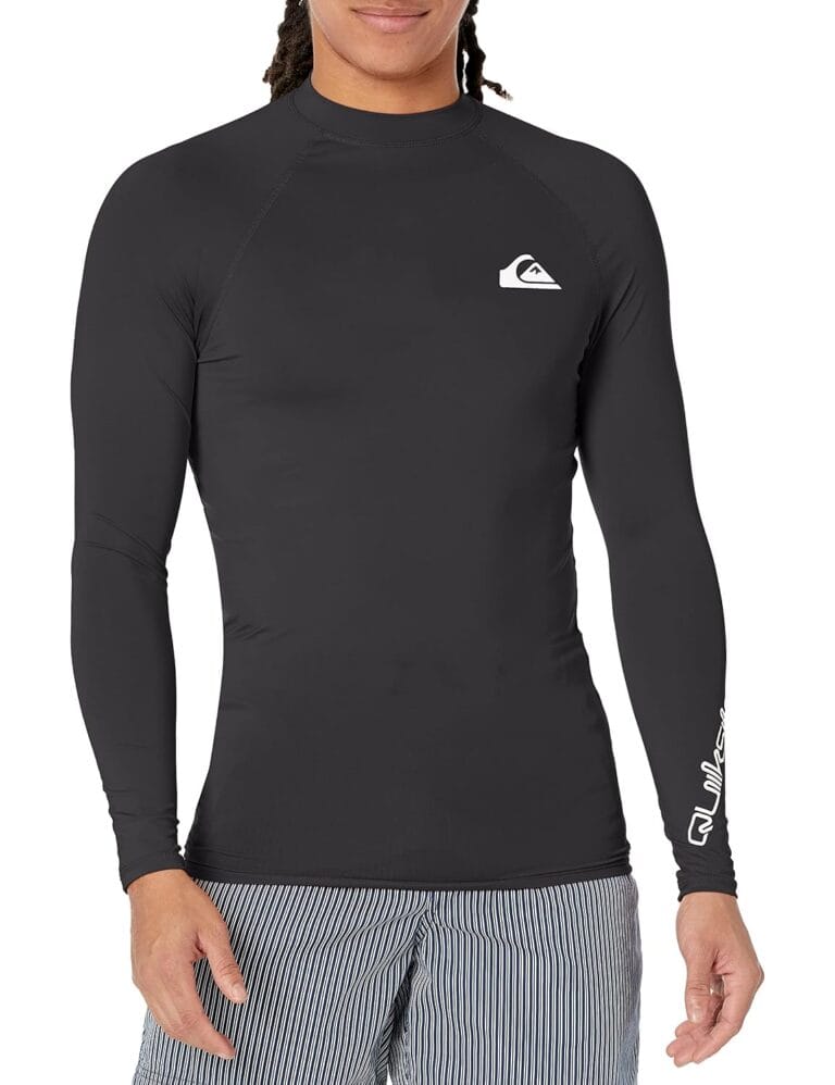Quiksilver Men’s All Time Long Sleeve UPF 50 Rashguard
