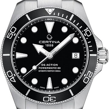 Certina DS Action Diver 38mm Automatic Stainless Steel Watch
