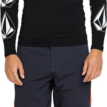 Volcom Men's Long Sleeve Compression Fit Rashguard