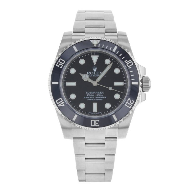 Rolex Submariner 114060 Oystersteel 40mm Black Dial Watch