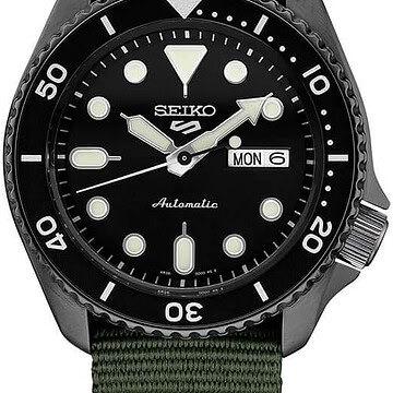 Seiko 5 Sports Automatic Men's Nylon Strap Watch