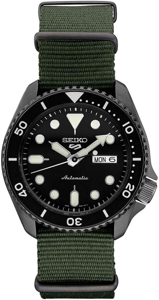 Seiko 5 Sports Automatic Men’s Nylon Strap Watch
