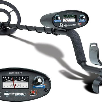 Bounty Hunter TK4 Tracker IV Metal Detector with Waterproof Coil