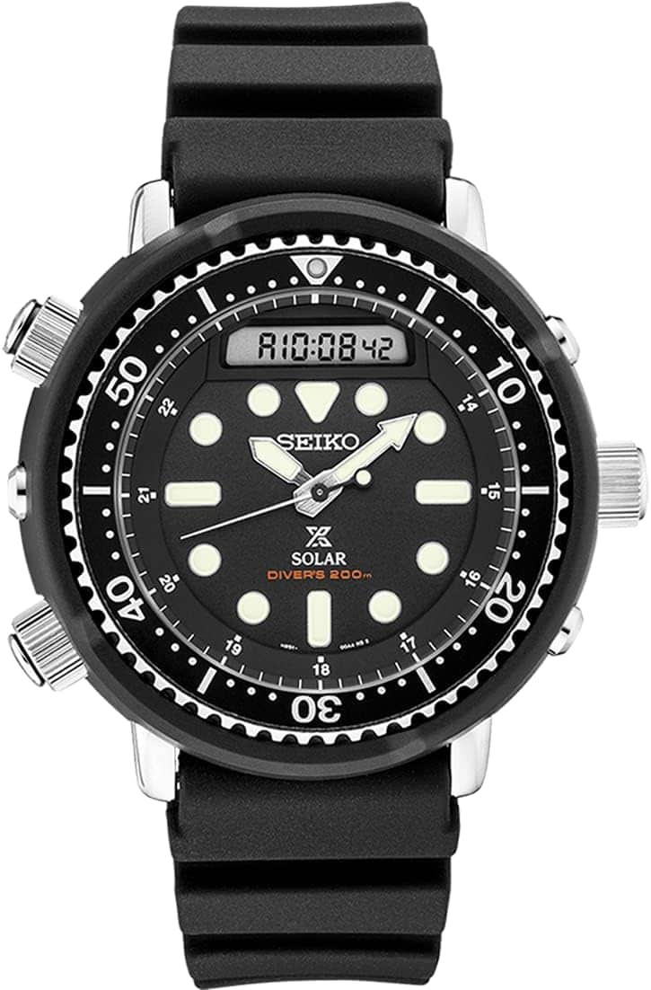 Seiko Prospex Solar Hybrid Dive Watch for Men