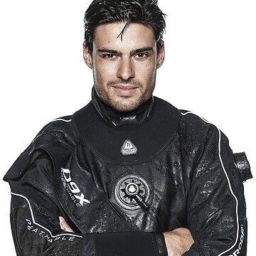 Waterproof D9X Men's Breathable Ultra-Light Drysuit