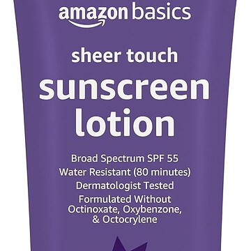 Amazon Basics Broad Spectrum Facial Sunscreen SPF 55