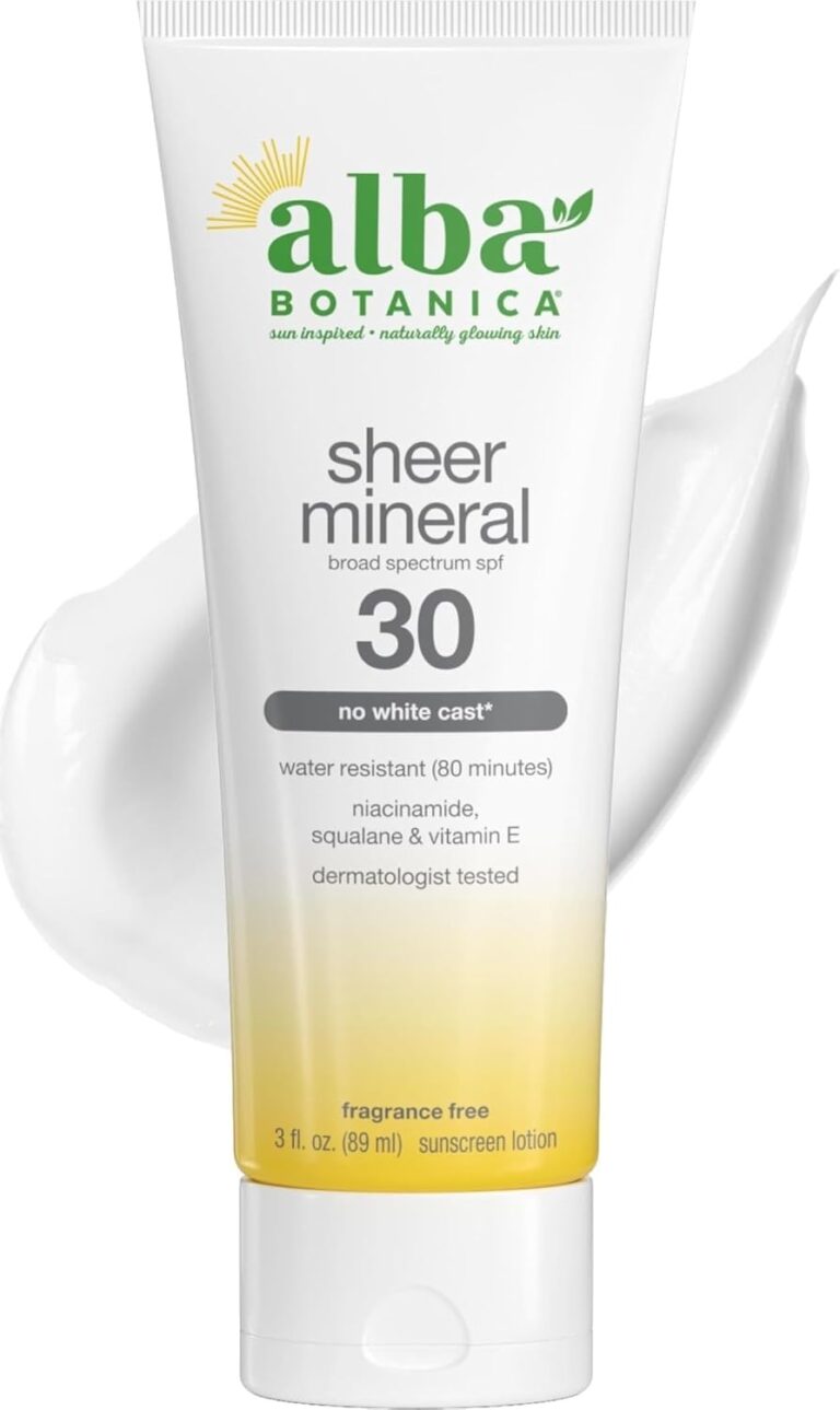 Alba Botanica Sensitive Mineral Sunscreen Lotion SPF 30
