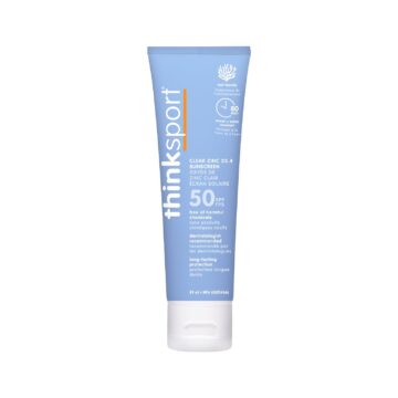 Thinksport SPF 50+ Clear Zinc Oxide Mineral Sunscreen