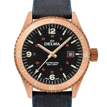 Delma Cayman Bronze Dive Watch