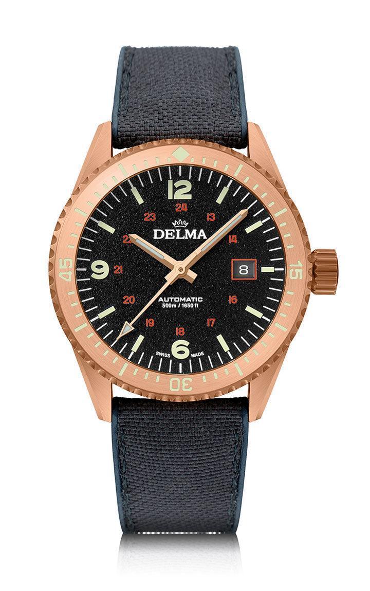 Delma Cayman Bronze Dive Watch
