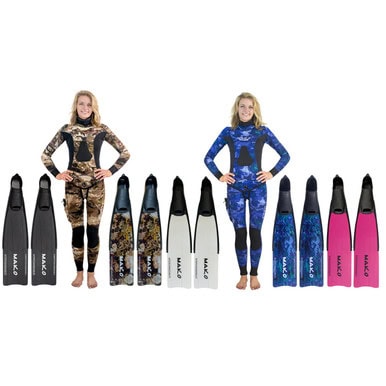Mako Women’s Interchangeable Polymer Freedive Fins