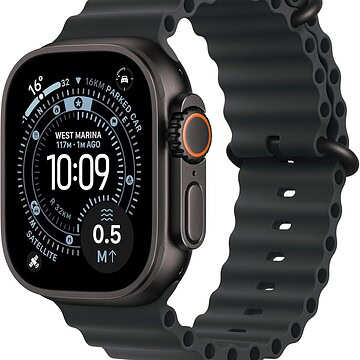 Apple Watch Ultra 3 GPS Cellular 49mm Black Titanium Renewed